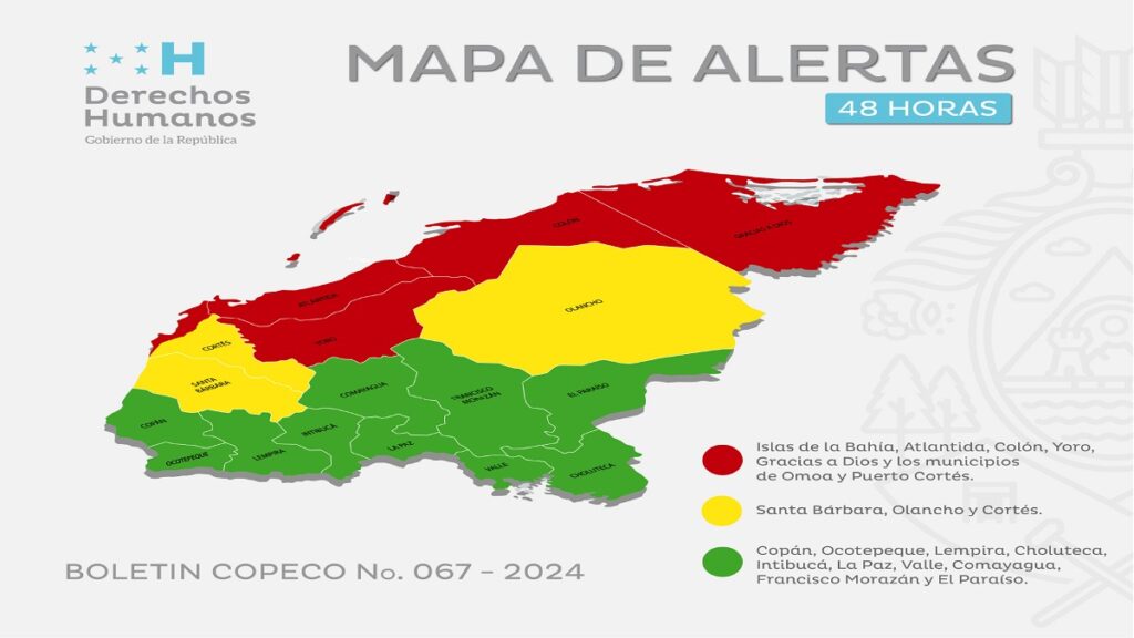 Honduras declara emergencia nacional ante azote de tormenta tropical Sara 2 honduras 1