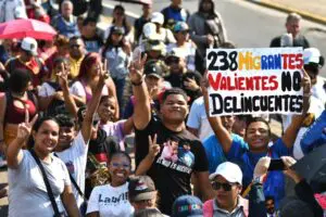 Venezolanos marcharán en rechazo al secuestro de migrantes en El Salvador