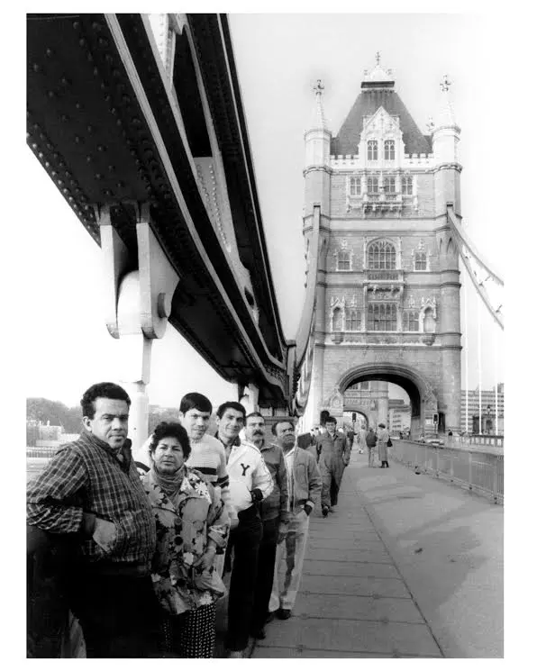 ¡Quiebra, Morocho!: La sonrisa oriental del Bandolín 4 3 benito irady maria rodriguez y el morocho en londres.jpg