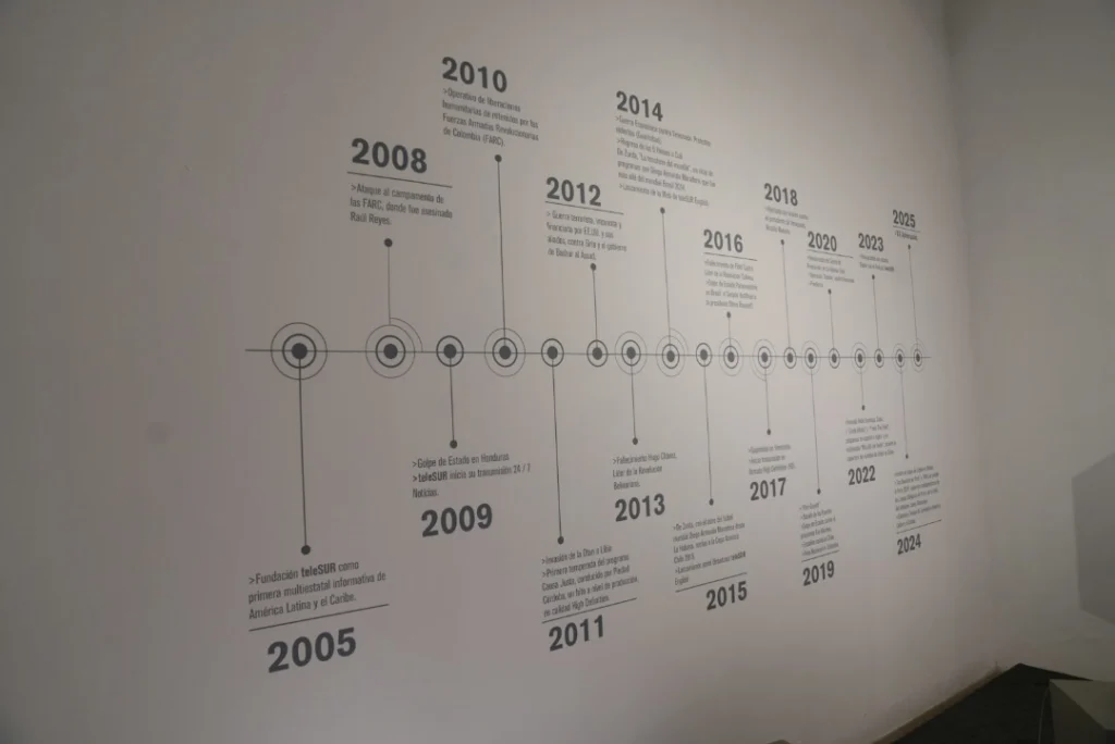 20 años de teleSUR: inauguran exposición híbrida "La otra mirada de la noticia global" 7 8