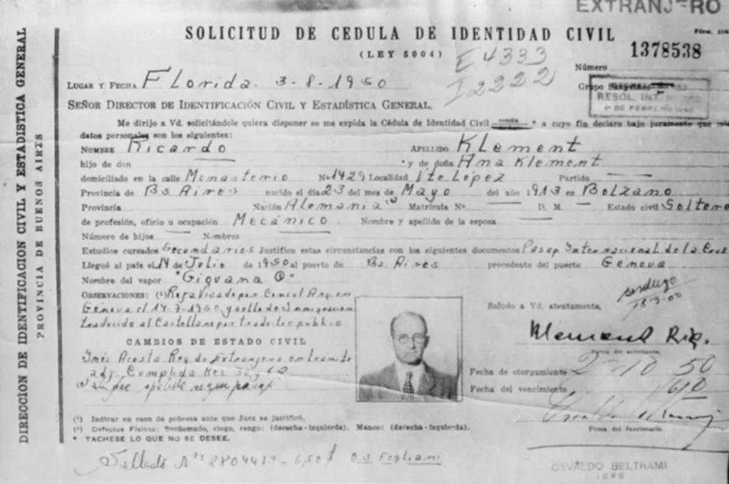 Ocultos por más de 80 años documentos nazis en Argentina 6 argentina nazi i01