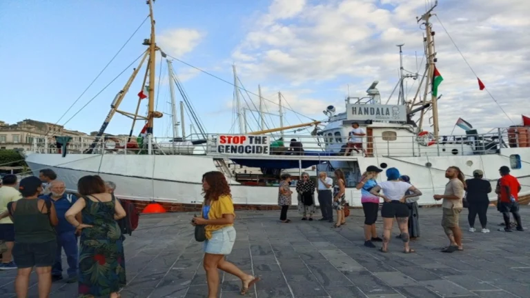 Flotilla de la Libertad: Handala zarpa rumbo a Gaza desde Galípoli, Italia 1 gvuzbooxiaahjhp