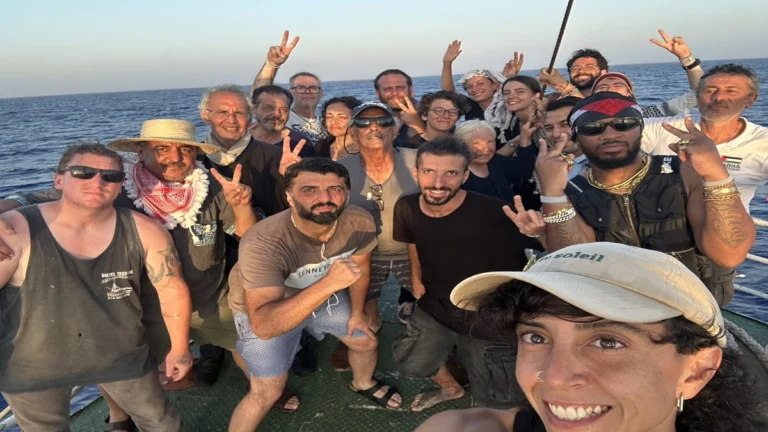Flotilla a Gaza: Activistas secuestrados del Handala rechazan firmar su deportación de Israel 1 gwmomsvxqaavuk6
