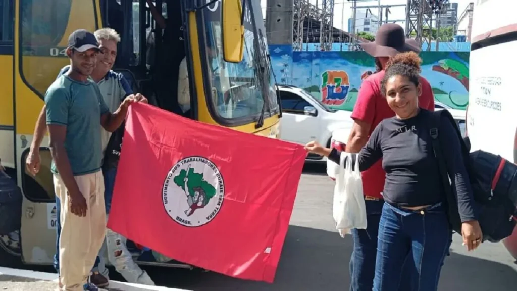 En imágenes: MST de Brasil exige Reforma Agraria Popular y soberanía nacional en Semana Campesina 5 mst 6