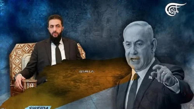 Objetivo sionista: Fragmentar Siria 1 netanyahu y al sharaa