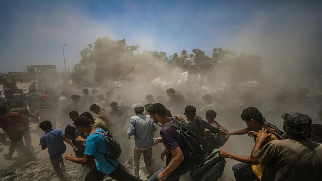 Venezuela repudia ataque israelí durante distribución de “ayuda humanitaria” en Gaza 17 palestina efe 1
