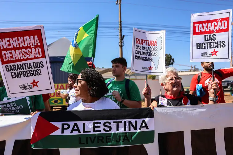 Protestan contra las medidas de Trump: "quien manda es el pueblo de Brasil" 4 0d9a6807