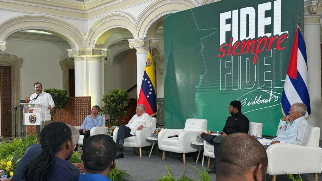 Venezuela resalta legado de Fidel Castro en acto de homenaje por su 99 aniversario 26 1 18