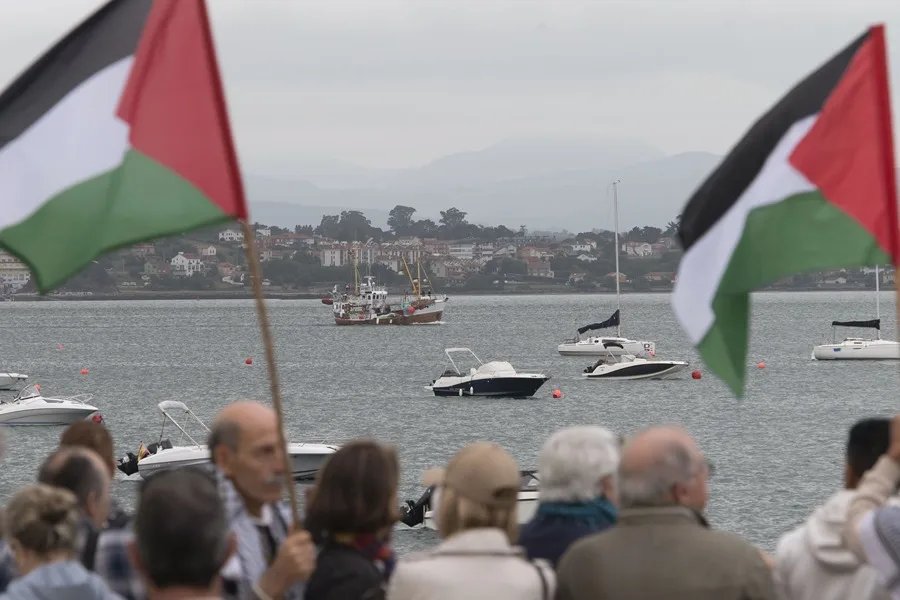 artistas espana gaza flotilla palestina