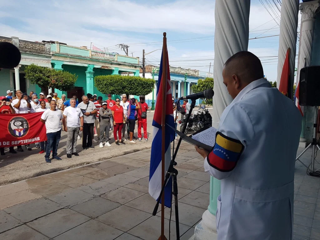 En imágenes: Cuba rechaza amenazas contra Venezuela con acciones en todo el territorio nacional 4 camaguey
