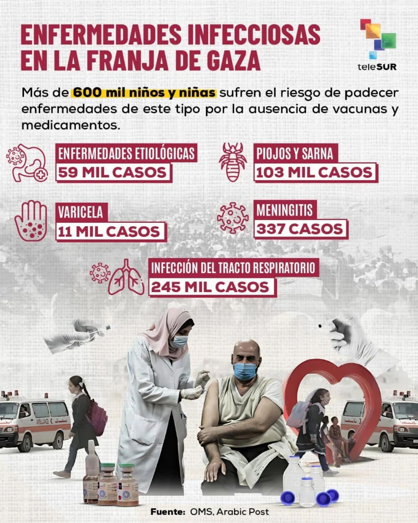 Muerte silenciosa: enfermedades infecciosas amenazan a los niños de Gaza 3 cfeb819f 9f33 4141 8887 92c756b4ee87