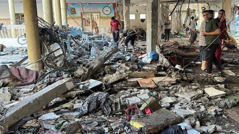 gaza bombardeo