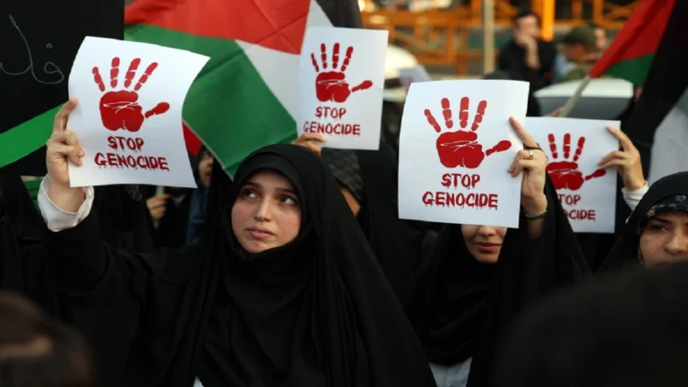 gaza genocidio protestas foto efe