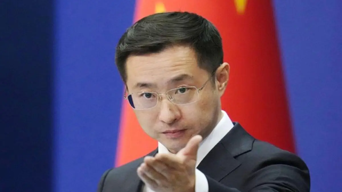 lin jiang portavoz cancilleria foto
