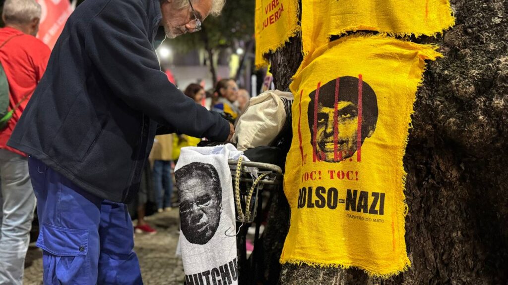 Protestan contra las medidas de Trump: "quien manda es el pueblo de Brasil" 10 photo 2025 08 01 18 36 40