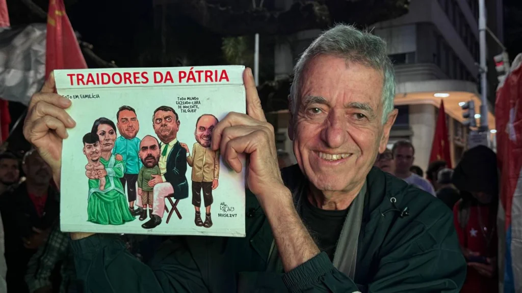 Protestan contra las medidas de Trump: "quien manda es el pueblo de Brasil" 8 photo 2025 08 01 18 36 51