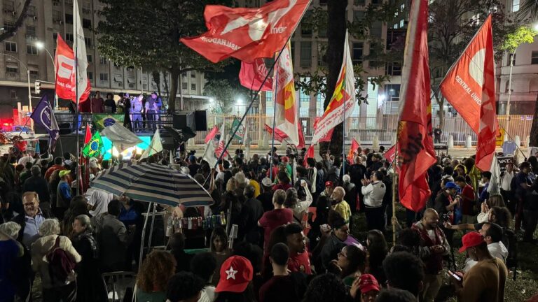 Protestan contra las medidas de Trump: "quien manda es el pueblo de Brasil" 1 photo 2025 08 01 18 39 08