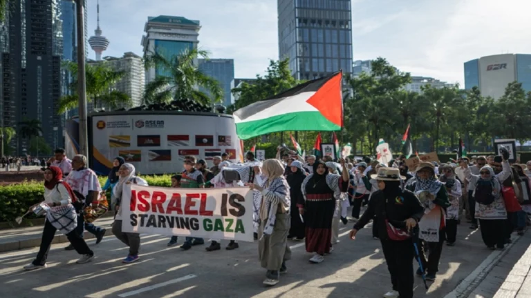 protesta contra genocidio israel en gaza foto efe