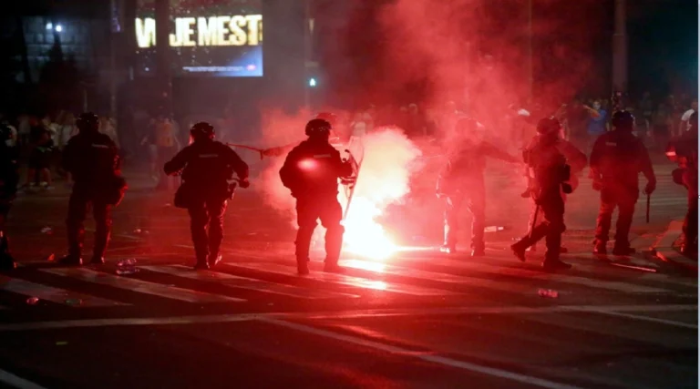 serbia protestas violentas foto efe