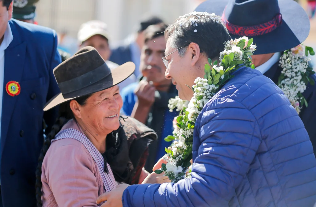 Bolivia: Luis Arce inaugura Mercado del Bicentenario en Sucre para impulsar producción 2 whatsapp image 2025 08 04 at 6 30 27 pm