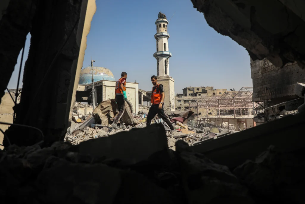 "Doble toque": La táctica mortal con que Israel asesinó a 5 periodistas de Gaza 3 xinhua