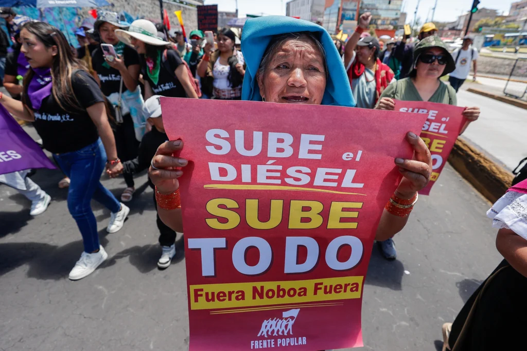 Represión de Noboa: Gobierno ordena despliegue masivo de la fuerza hacia Imbabura