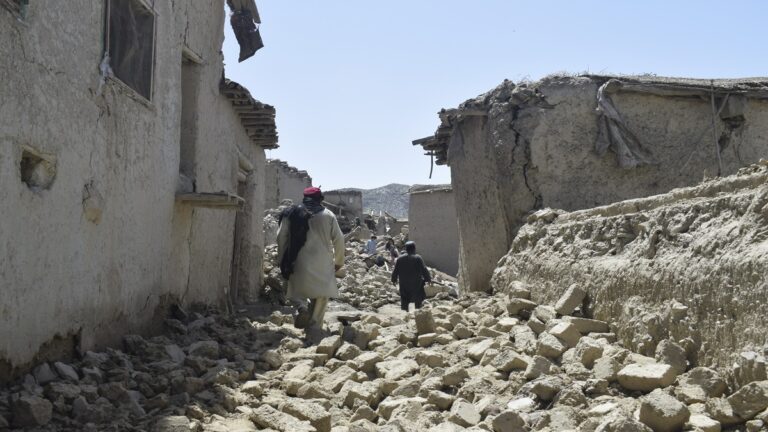 afganistan sismo