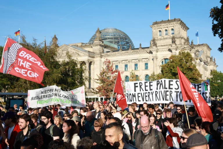 berlin manifestacion palestina gaza efe