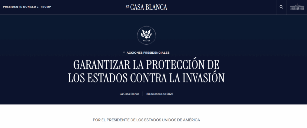 EE.UU.: La extrema derecha conquistó el gobierno de Trump desde adentro 2 casablanca orden