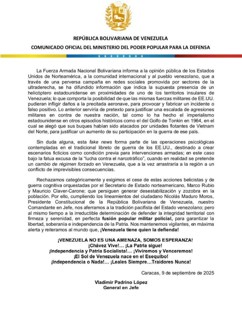 comunciado