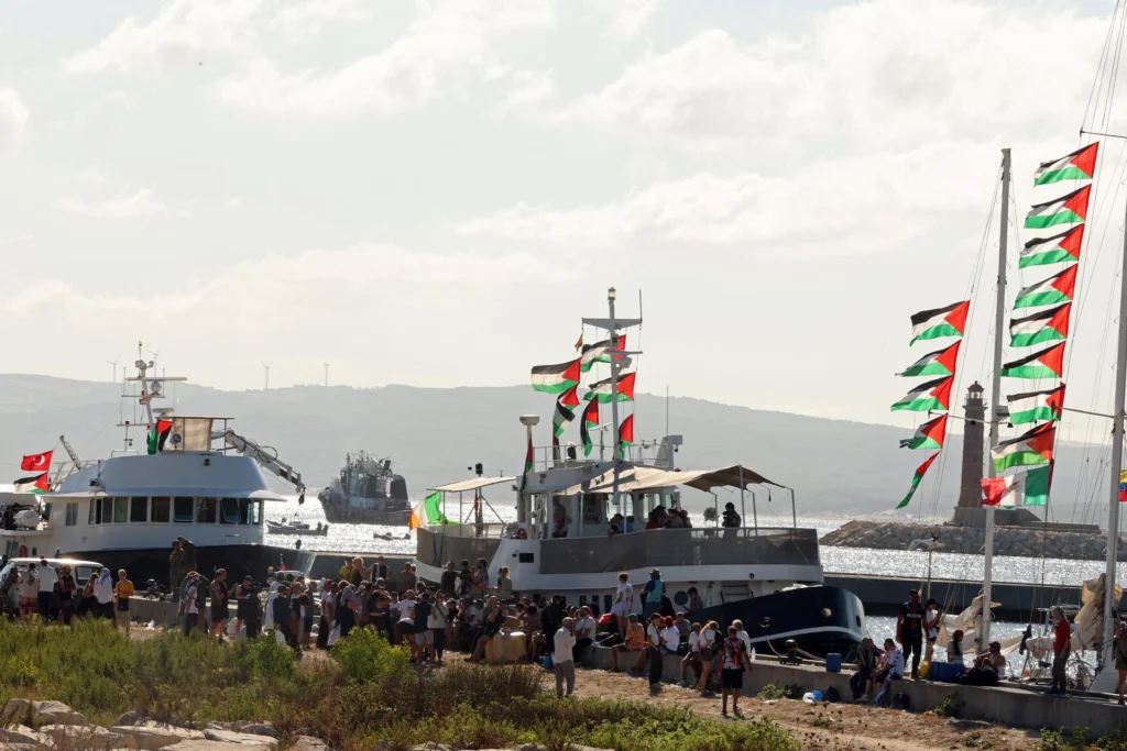 Rumbo a Gaza: Flotilla Global Sumud zarpa nuevamente para romper el bloqueo israelí