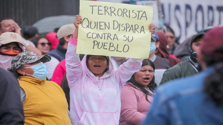 ecuador protestas foto efe