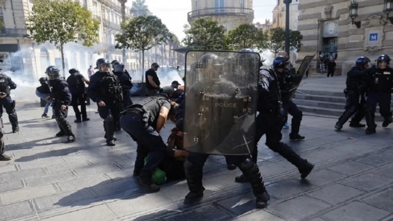 francia represion policial detenidos protestas foto efe