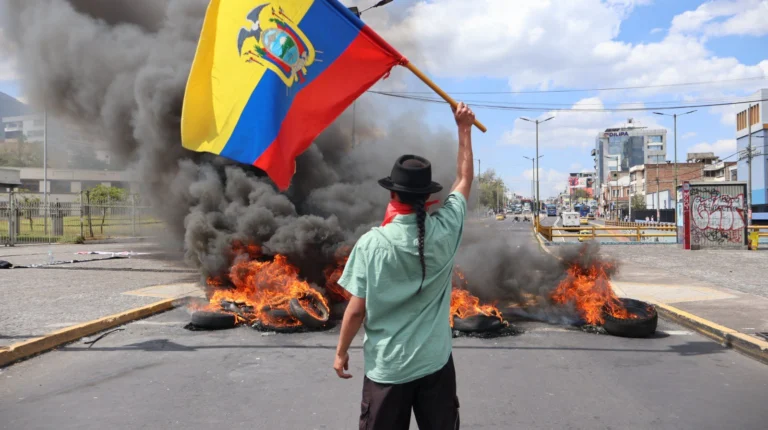 Protestas contra gobierno de Daniel Noboa se intensifican en Ecuador