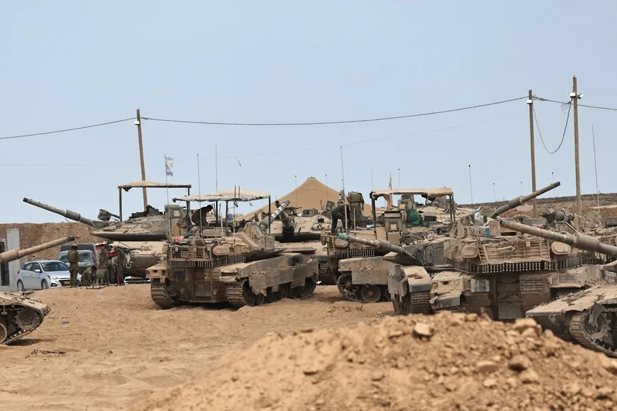 gaza ciudad tanques