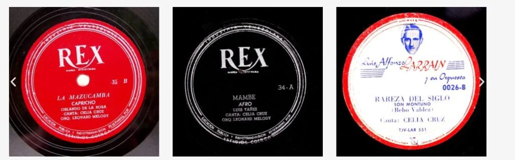 El centenario de Celia Cruz: capítulo Venezuela 3 2 discografia de celia en venezuela