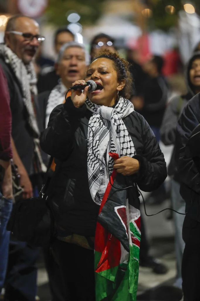 En imágenes: Manifestaciones globales exigen liberación de activistas de la Flotilla Global Sumud 7 718936b18a52d003efaa73a18ef920879215cad8w