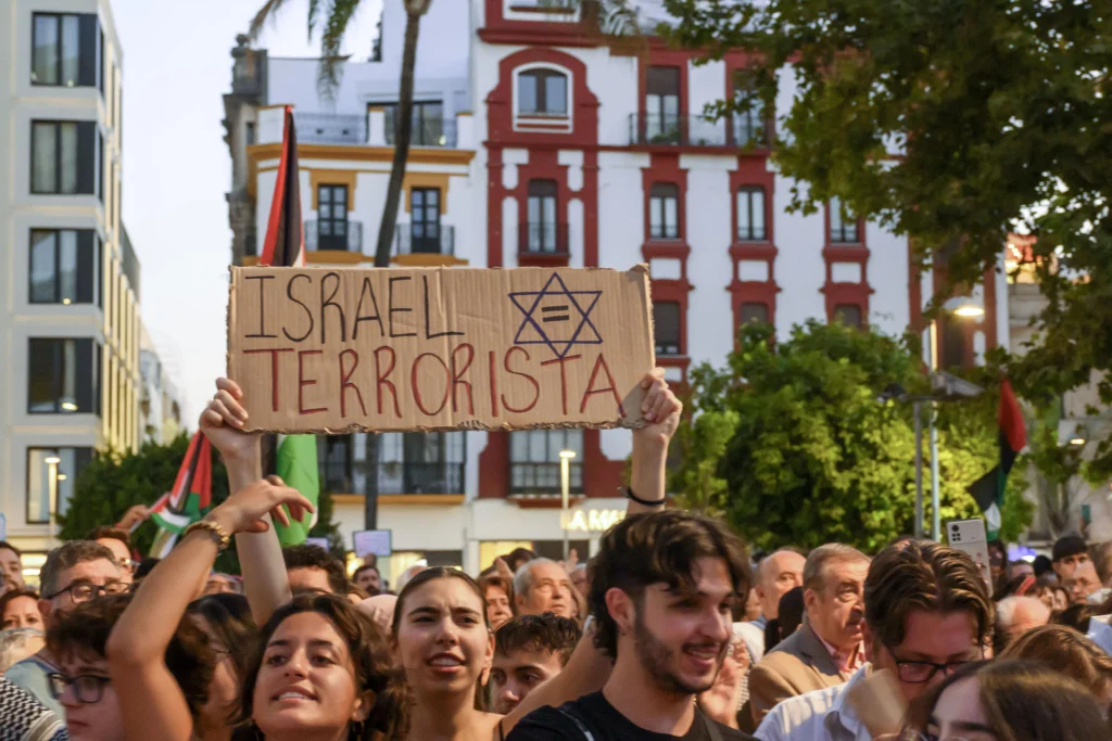 En imágenes: Manifestaciones globales exigen liberación de activistas de la Flotilla Global Sumud 13 914b462b24f733d9b659fd71b3a335ad08998690w