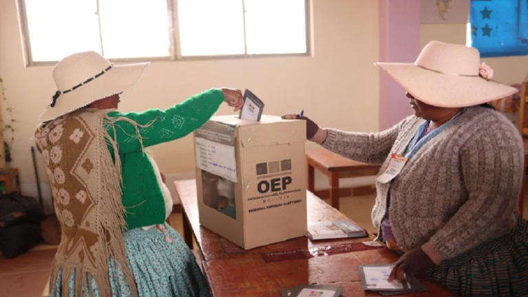 bolivia segunda vuelta electoral foto efe
