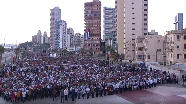cuba acto solidaridad palestina