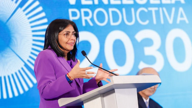 delcy rodriguez foto vicepresidencia