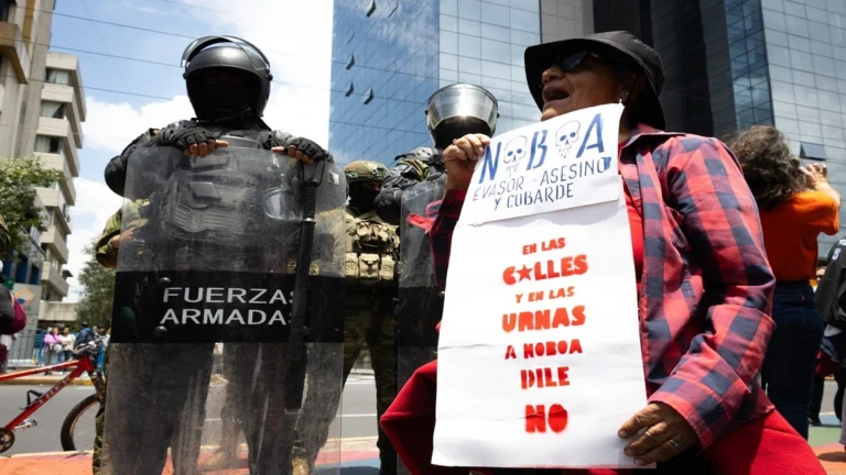 ecuador paro nacional foto conaie