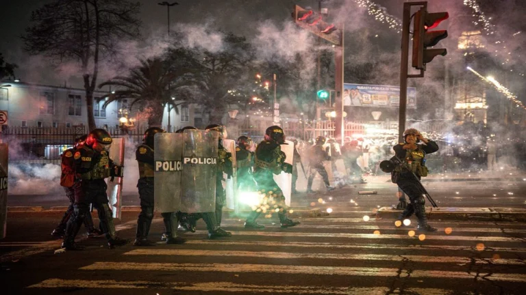 peru represion