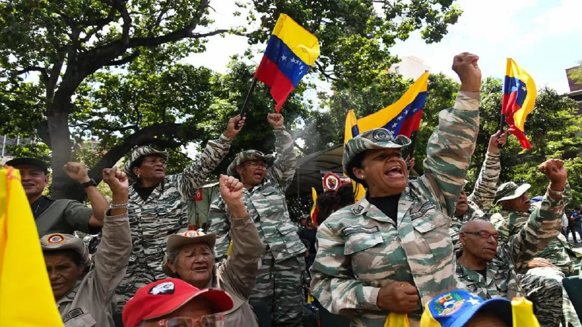 venezuela pueblo defensa foto