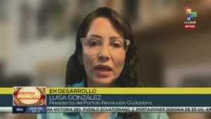 Luisa González en teleSUR: Ecuador rechaza ser el "patio trasero" de EE.UU. 12 ecuador luisa gonzalez01