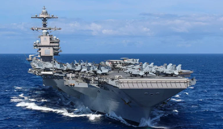 el portaaviones nuclear uss gerald r ford