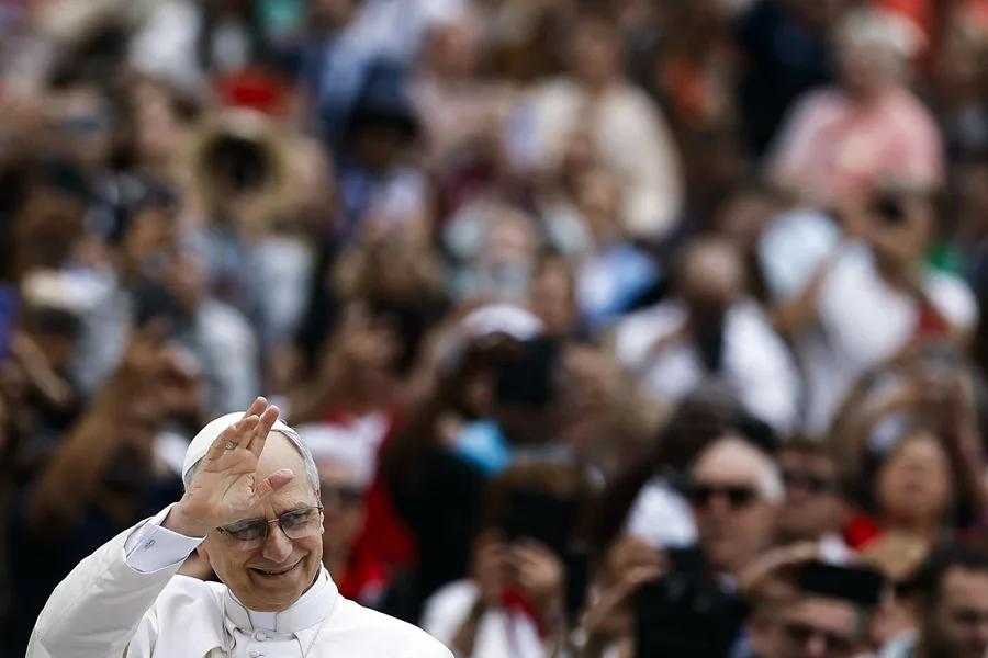 papa leon audiencia general 1