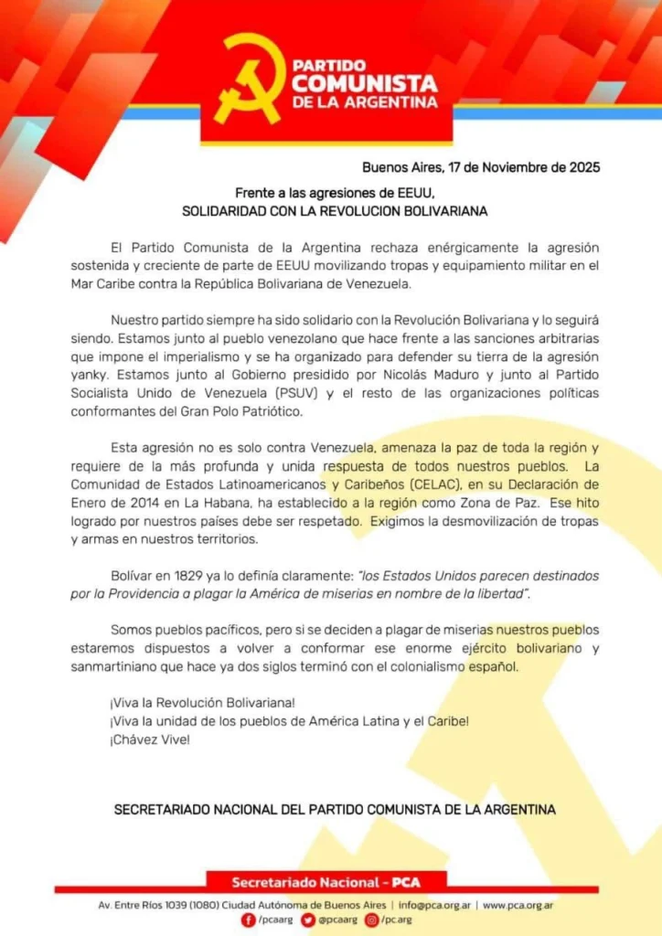 partido comunista de argentina