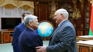 Lukashenko se reúne en Minsk con enviado especial de Trump 20 belarus estados unidos