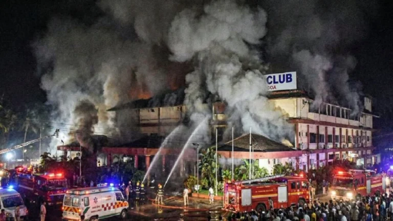 india incendio arpora